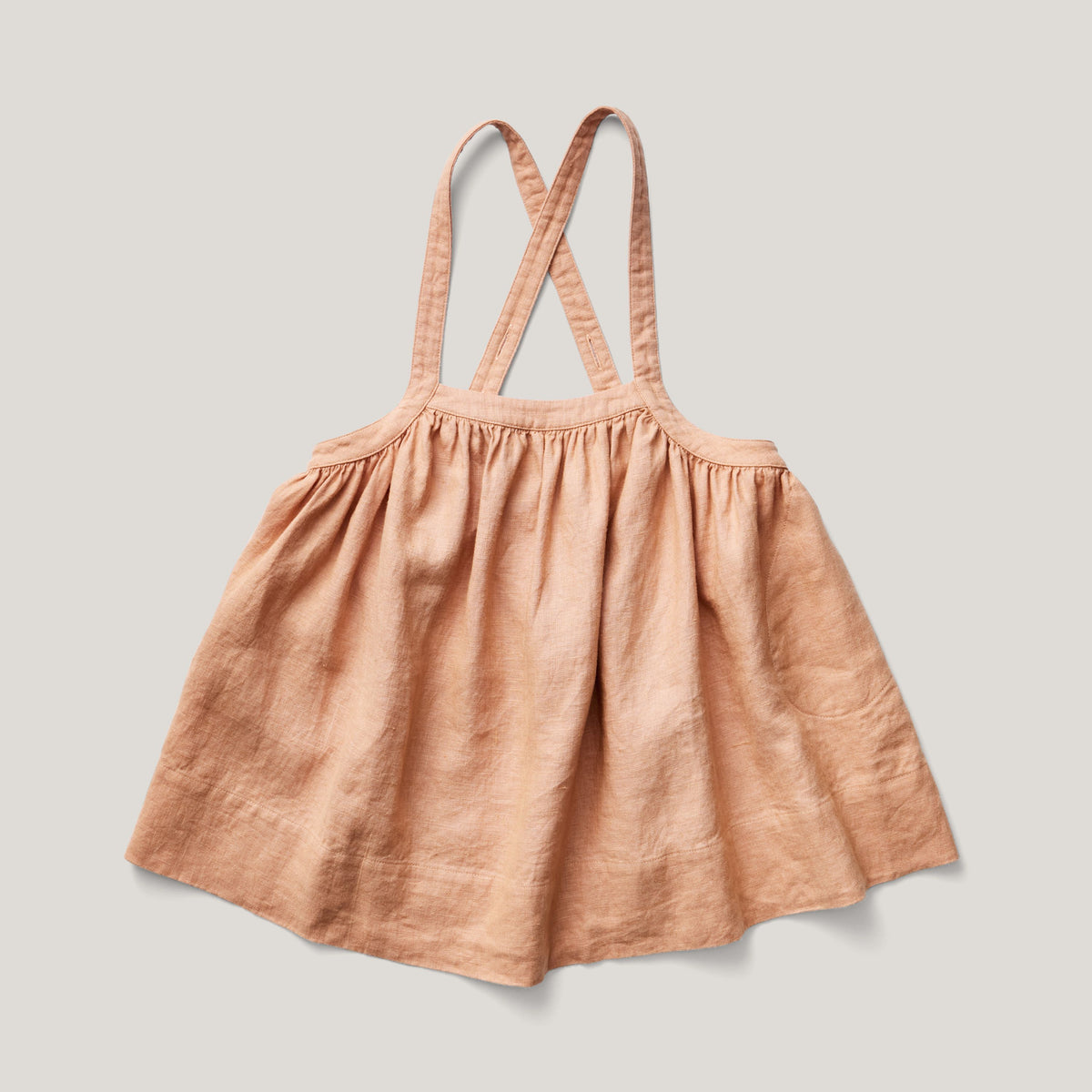 Eloise Pinafore | Fenugreek – Jam Baby