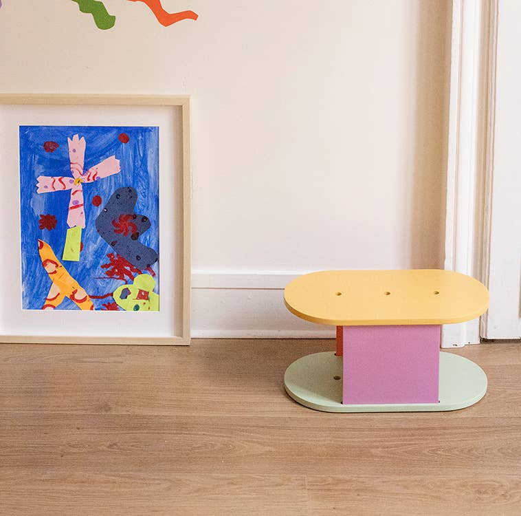 Kids Wooden Step Stool lollipop – Jam Baby
