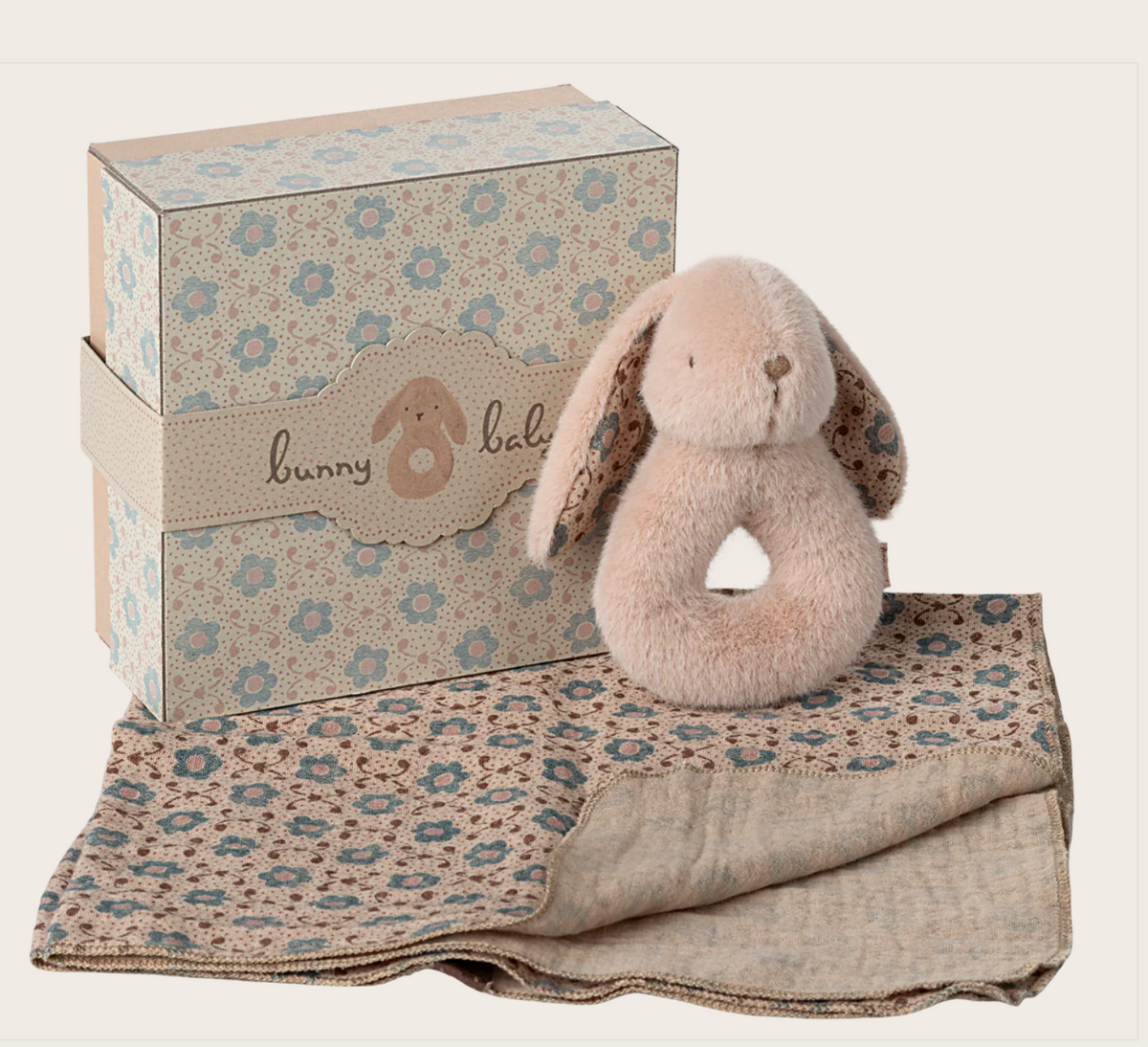 Bunny Rattle Set | Powder – Jam Baby