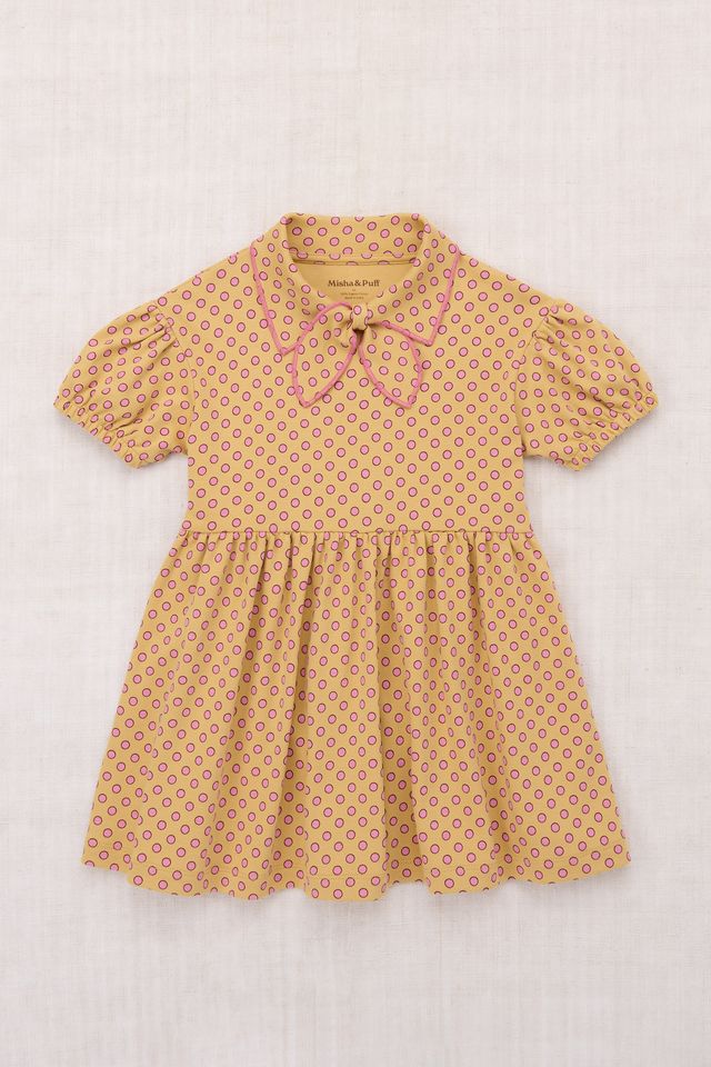 p*.様 misha and puff Paloma Medallion 3y Kids Pima Cotton Wellfleet Swing Tunic - Marzipan – MamaOwl