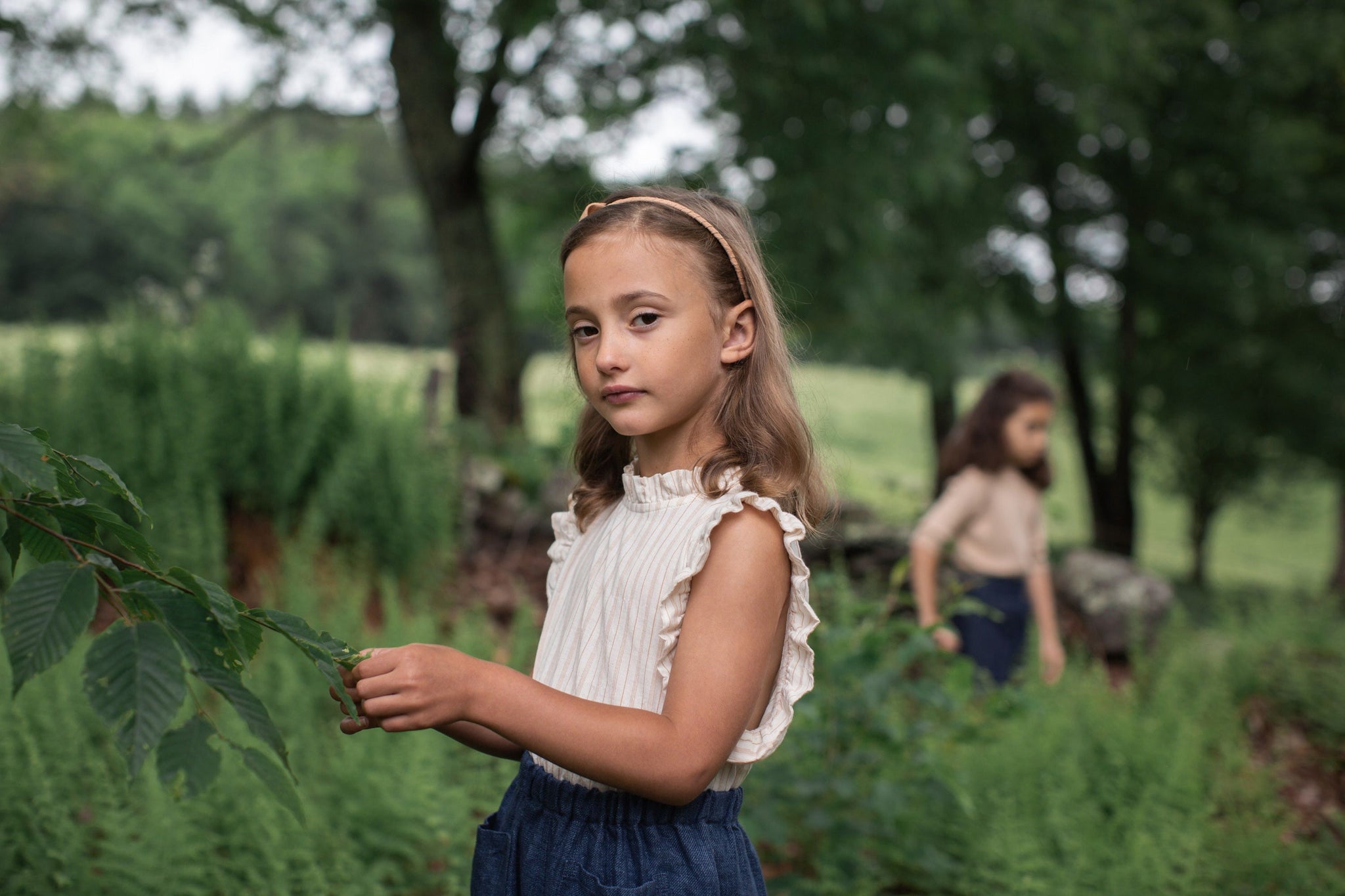 Thelma Camisole | Chalk Stripe □soor ploom□thelma camisole□2/3y