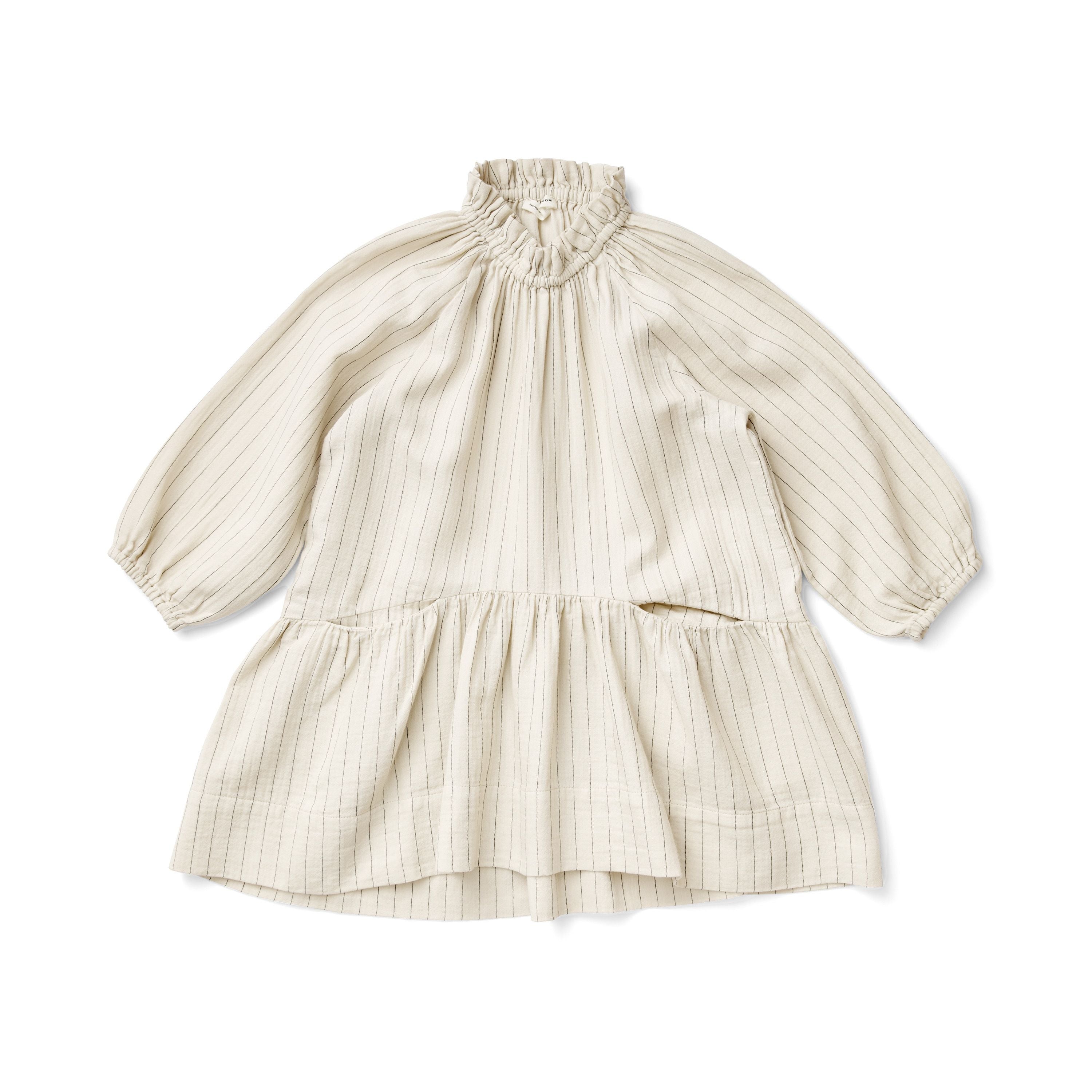 Edith Dress in Pinstripe – Jam Baby